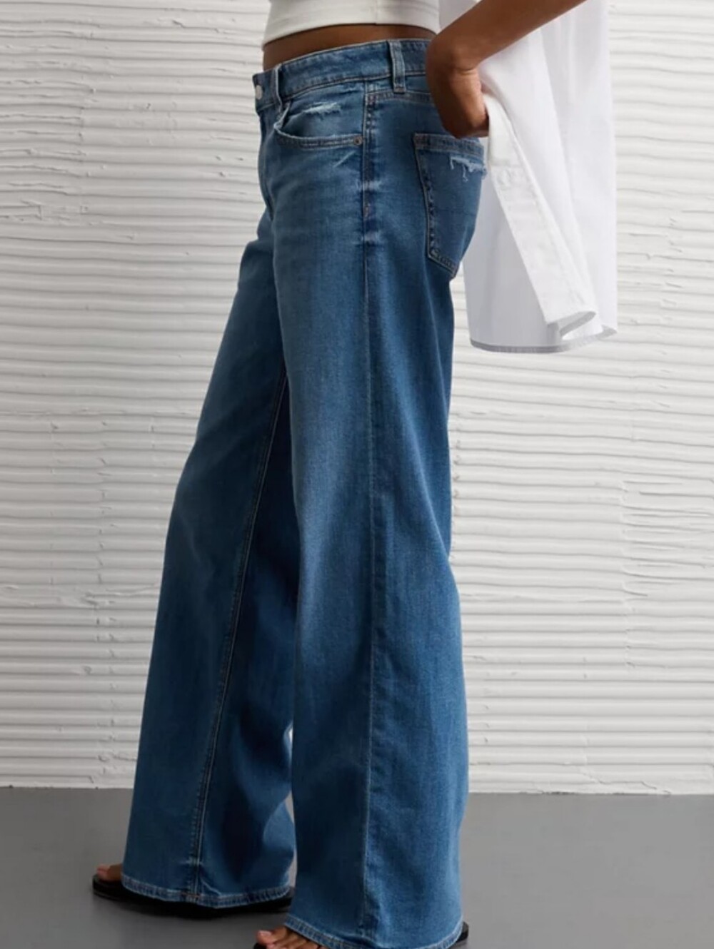 Americsn Eagle Baggy Low Rise Jeans